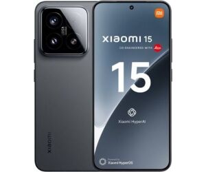 Smartphone Xiaomi 15 NFC 12GB/ 512GB/ 6.36"/ 5G/ Negro