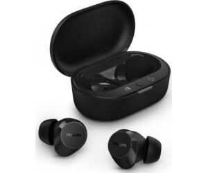 Auriculares Bluetooth Philips TAT1209 con estuche de carga/ Autonomía 6h/ Negros
