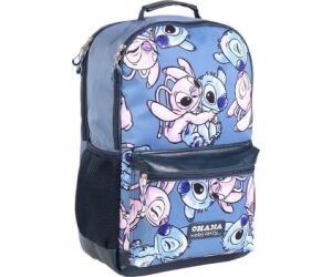 Mochila casual técnica disney stitch y angel