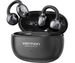 Auriculares Deportivos Bluetooth Vention Open Ear OpenBeat Echo Clip A1 NBWB0 con estuche de carga/ Negros