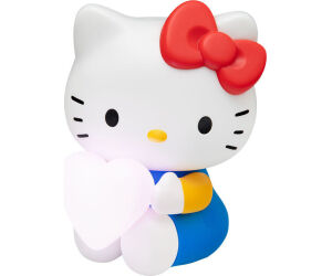 Lámpara 3d paladone hello kitty con corazón 16 cm