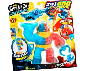 Figura goo jit zu -  pack doble héroe tyro (novedad)
