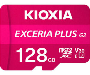 Micro Sd Kioxia 128gb Exceria Plus G2 Uhs-i C10 Con Adaptador