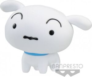 Figura banpresto fluffy puffy crayon shin - chan shiro ver. a