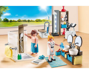 Playmobil ciudad casa moderna baño