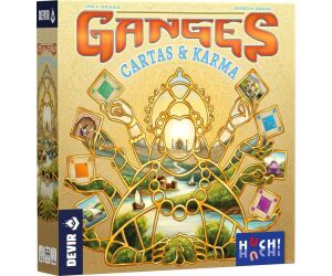 Juego de mesa ganges cartas y karma