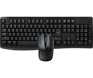 Teclado + raton rapoo x1800pro negro inalambrico