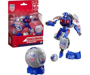 Figura hasbro transformers futbol 2 en 1 breakway