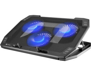 Base Refrigeradora Natec Oriole Papa Portatil 15.6"-17.3" Negra