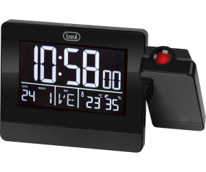 Reloj Despertador Trevi Ec 884 Pj Con Projection Digital Alarm Clock Black