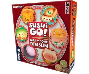 Juego de mesa sushi go gira y come dim sum
