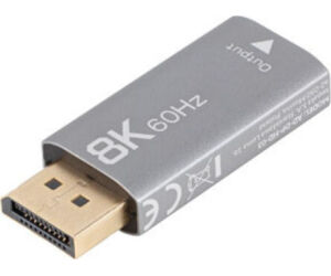 Adaptador 8k displayport a hdmi lanberg macho - hembra