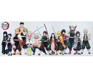 Alfombrilla De Escritorio Demon Slayer Personajes 30cm X 80cm Paladone Redstring Pp11693de