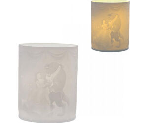 Lámpara decorativa paladone bella y bestia