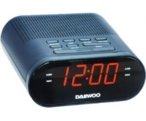 Despertador Daewoo DW1218/ Radio FM