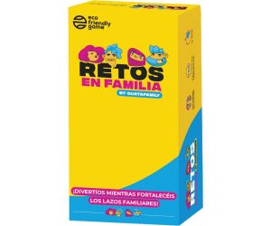 Juego de mesa retos en familia edad recomendada 8 años