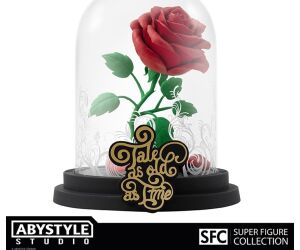 Figura abystyle studio disney la bella y la bestia - ''la rosa encantada''