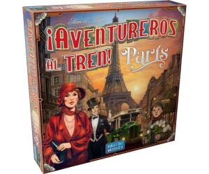 Juego de mesa ¡aventureros al tren! paris