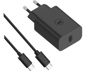 Cargador De Pared Motorola 30w 1xusb-c + Cable