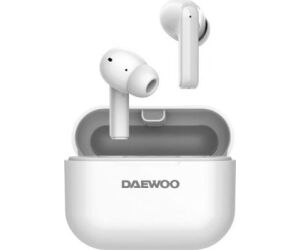 Auriculares Bluetooth Daewoo DW2005 con estuche de carga/ Autonomía 6h/ Blancos