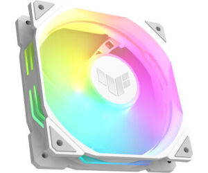 ASUS TUF GAMING TR120 ARGB REVERSE 1-pack White Carcasa del ordenador Refrigerador de aire 12 cm Blanco