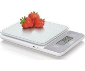 Báscula de Cocina Electrónica Laica KS1320/ hasta 5kg/ Plata
