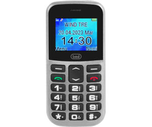 Telefono Trevi Max 20 Senior Phone Big Button Funcion S.o.s. Silver