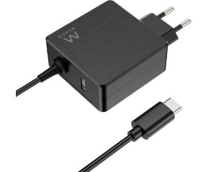 Cargador de pared usb tipo c ewent ew3979 1 x usb tipo a 45w pd power delivery