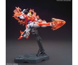 Maqueta bandai hobby mobile suit gundam fighters try hgbf 1 - 144 try burning gundam