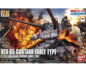 Maqueta bandai hobby mobile suit gundam the origin hg 1 - 144 guntank early type