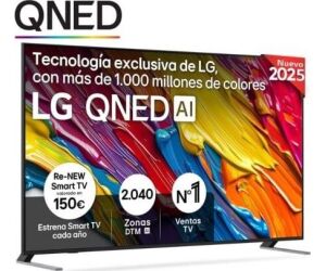 Televisor LG QNED 75QNED84A6C 75"/ Ultra HD 4K/ Smart TV/ WiFi