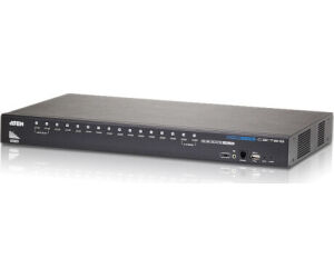 Aten CS17916 interruptor KVM Montaje en rack Negro