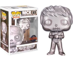 Funko pop estrellas del rock my chemical romance skeleton gerard way version platino edicion limitada exclusiva 56137
