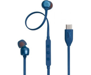 Auriculares Intrauditivos JBL Tune 310C/ con Micrófono/ Azules