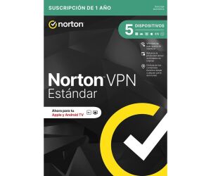 Vpn norton vpn standard es 1 usuario 5 dispositivos 1 año esd electronica