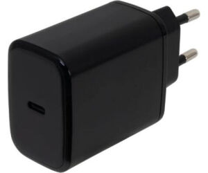 Cargador de Pared GaN Fonestar POWER-C-65/ 1xUSB Tipo-C/ 65W/ Negro
