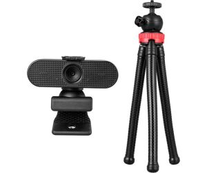 iggual Kit Webcam Quick View + mini trípode MT360