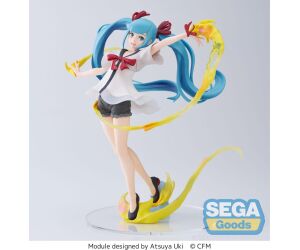 Hatsune miku mega 39's shiny t.r ver. fig. 22 cm hatsune miku  project diva figurizma