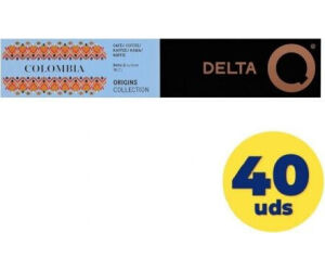 Cápsula Delta Q Colombia para cafeteras Delta/ Caja de 40