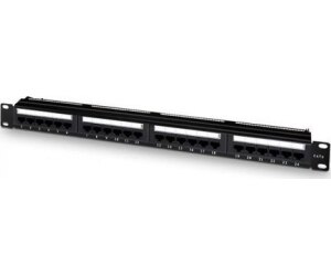 Patch Panel Aisens A141-0308/ 24 Puertos/ Cat.6/ Altura 1U