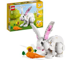 Lego creator conejo blanco