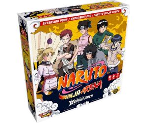 Juego de mesa naruto ninja arena genin pack edad recomendada 10 años (ingles)
