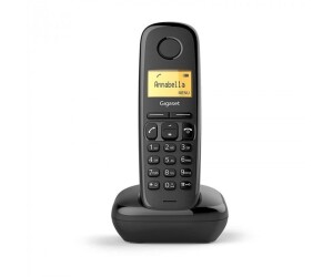 Teléfono inalámbrico A170 Negro
