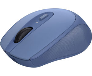 Raton Optico Wireless Recargable Zaya Azul Trust