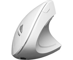 SUBBLIM Ratón GLIDE VERTICAL ERGO DUAL MOUSE BATTERY WHITE