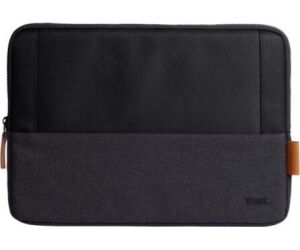Funda Trust Lisboa para Portátiles hasta 13.3"/ Negra