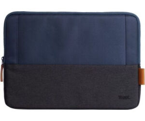 Funda Trust Lisboa para Portátiles hasta 13.3"/ Azul