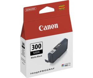 Cartucho canon pfi - 300 mbk negro mate
