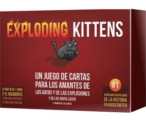 Juego de mesa exploding kittens pegi 7