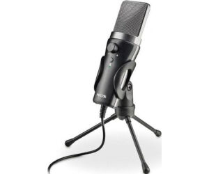 NGS Micrófono PC Usb con soporte tripode
